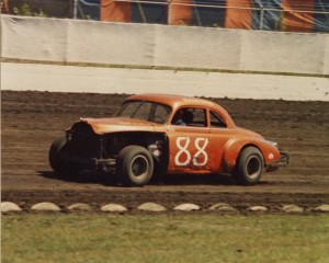 Rasmussen on his way to winning at the Iowa State Fair. Chad Meyer collection