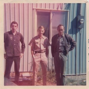 Ken Holcomb, Bill Holcomb and Darreld Bunkofske. (Holcomb collection)