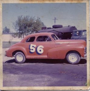 Ken Holcomb got his start in 1963, lending a hand on the first Honsbruch Drug #56 that had Jerry Peterson as the driver. (Holcomb collection)