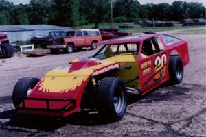 The 'Anderson South Racing' modified used at Algona. (Anderson collection)