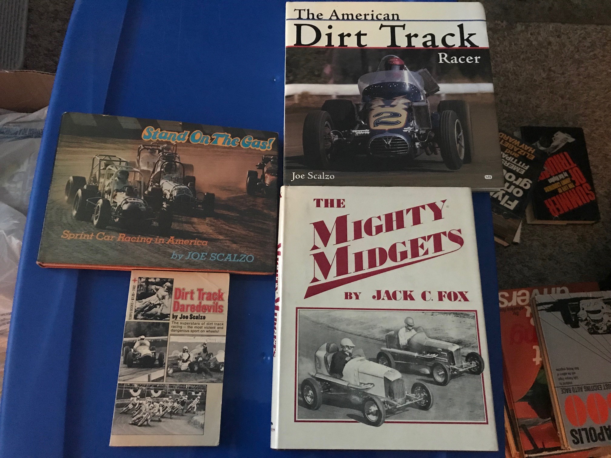 dirt track racing books